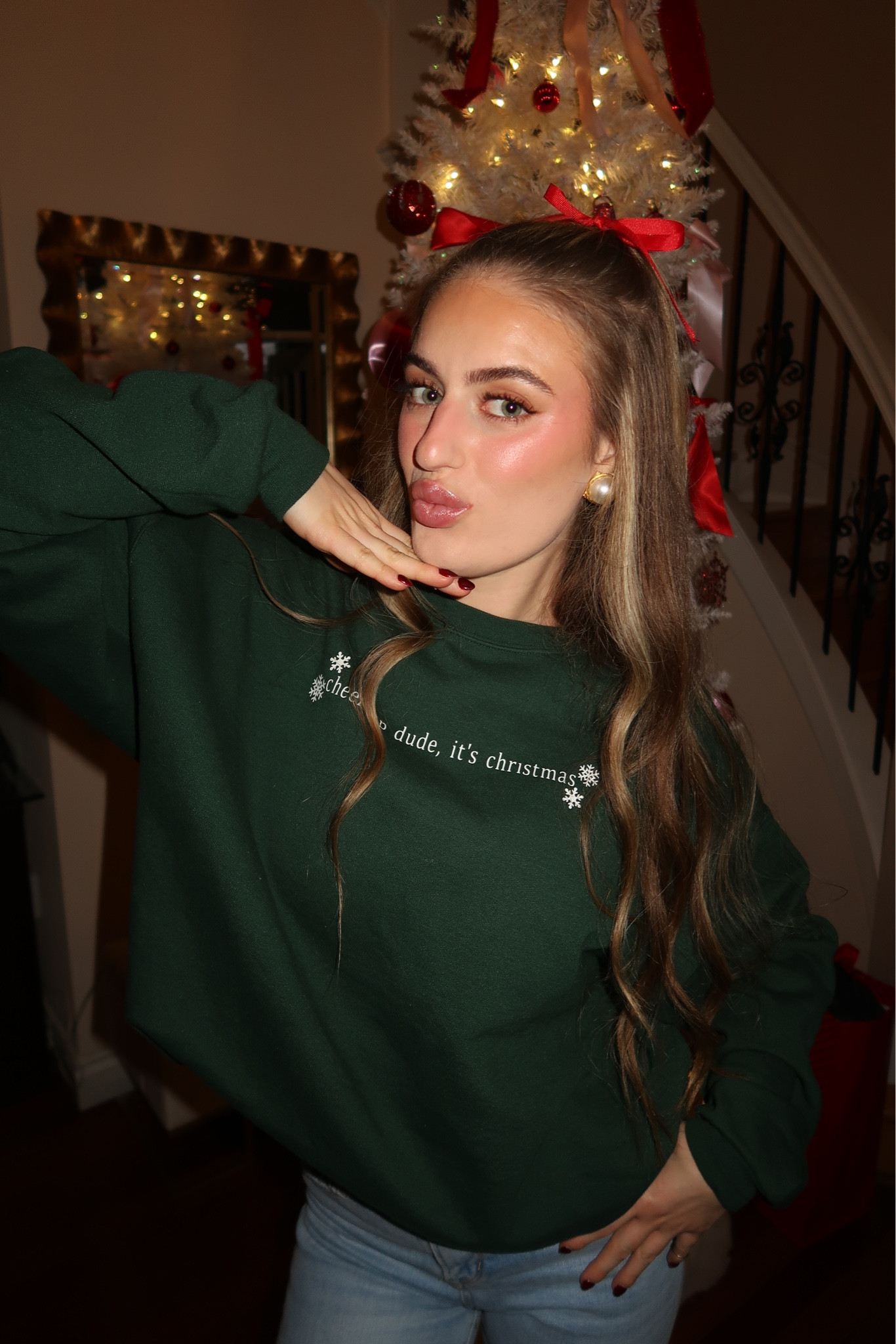 cutie little Christmas sweater ❄️🎄

#LTKSeasonal #LTKHoliday #LTKGiftGuide