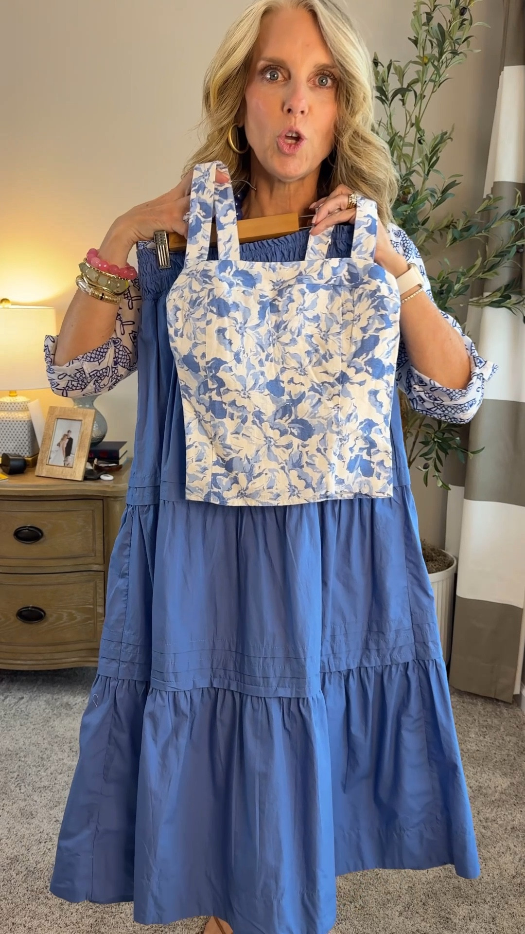 Oh this is GOOOOOD 
Quince for the win. Summer vacay, shorts, Dinner on the patio 

#LTKootd #LTKOver40 #LTKMothersDay