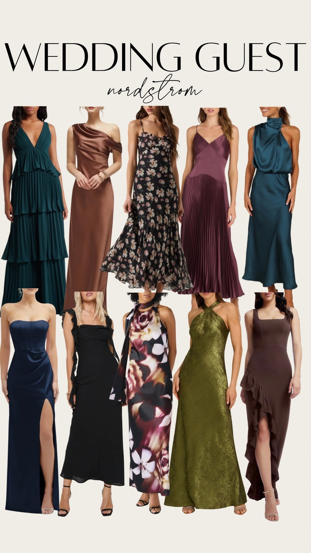Fall wedding guest dresses from Nordstrom! Fall formal dresses for events and weddings for various dress codes

#LTKWedding #LTKStyleTip