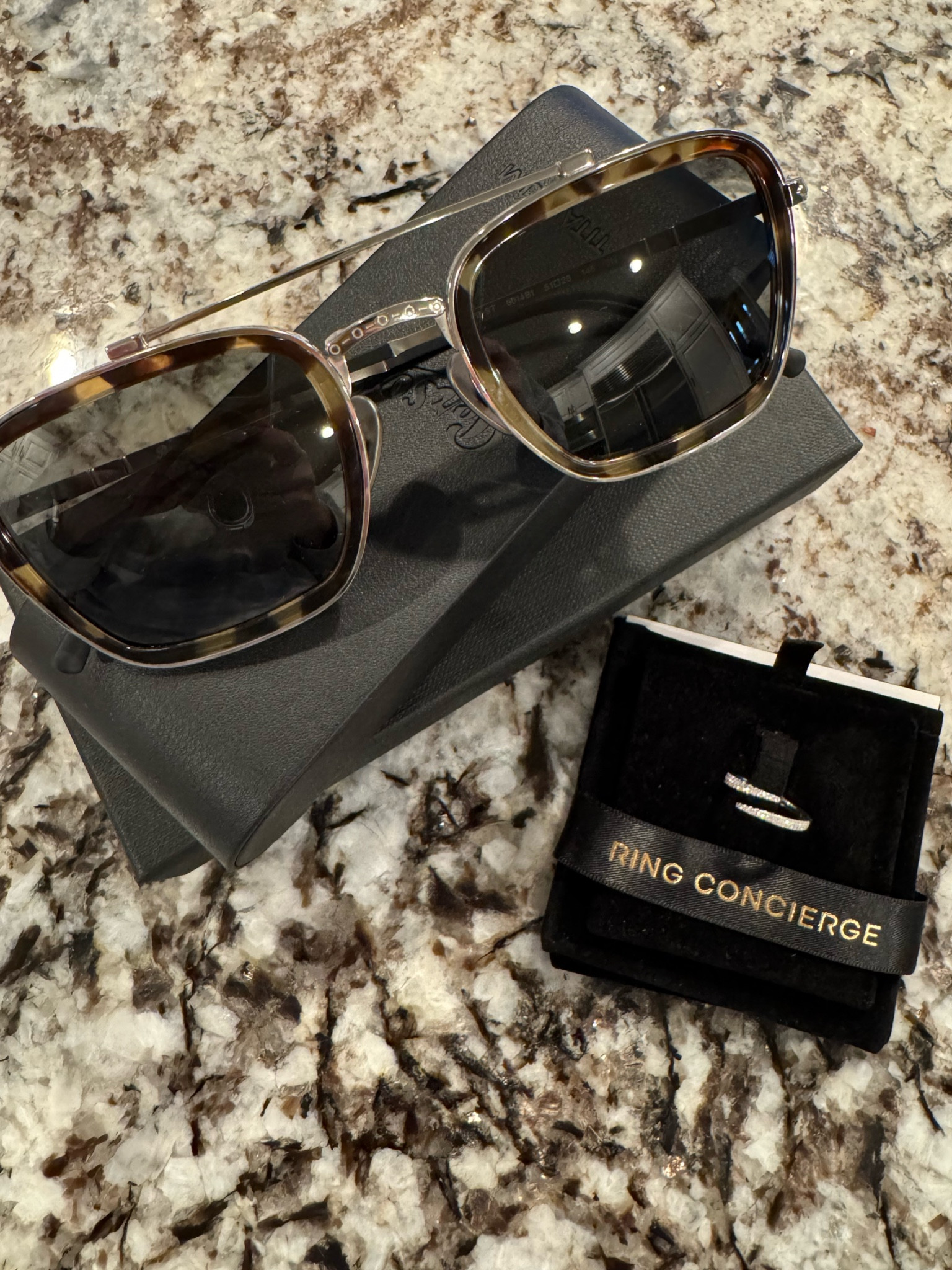 Some recent goodies!!!  #giftsforher #christmasgifts #girlgifts #sunnies #diamondjewelry #diamondrings
Glasses are Persol

#LTKHoliday #LTKGiftGuide