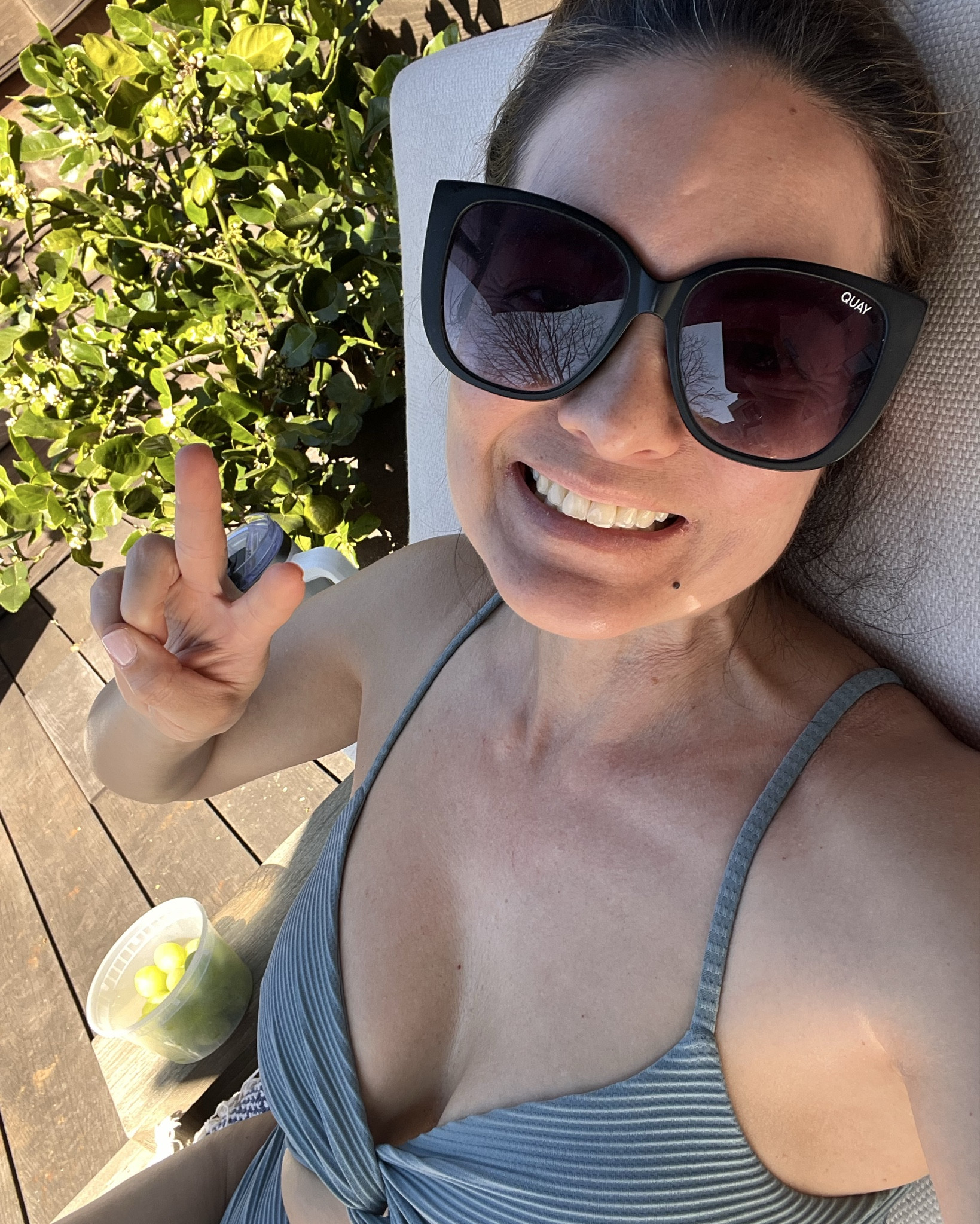 It is warm and we are getting our Vitamin D today 😊. This swimsuit is one of my go to favs.

#LTKootd #LTKSwim #LTKOver40