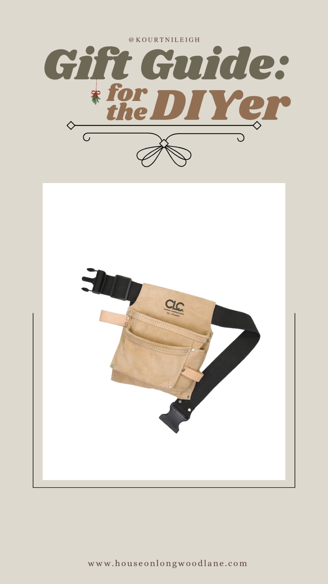 Holiday Gift Guide for the DIYer!

I didn’t understand the tool belt thing till I bought this one, it’s small and a great size for your hip and it doesn’t get in the way when bending a squatting. It has enough compartments for screws, nails, measuring tape, hammer and can even hold the power drill.

SAVE 17% OFF on my custom leather tool bag!

#LTKsalealert #LTKGiftGuide #LTKHoliday