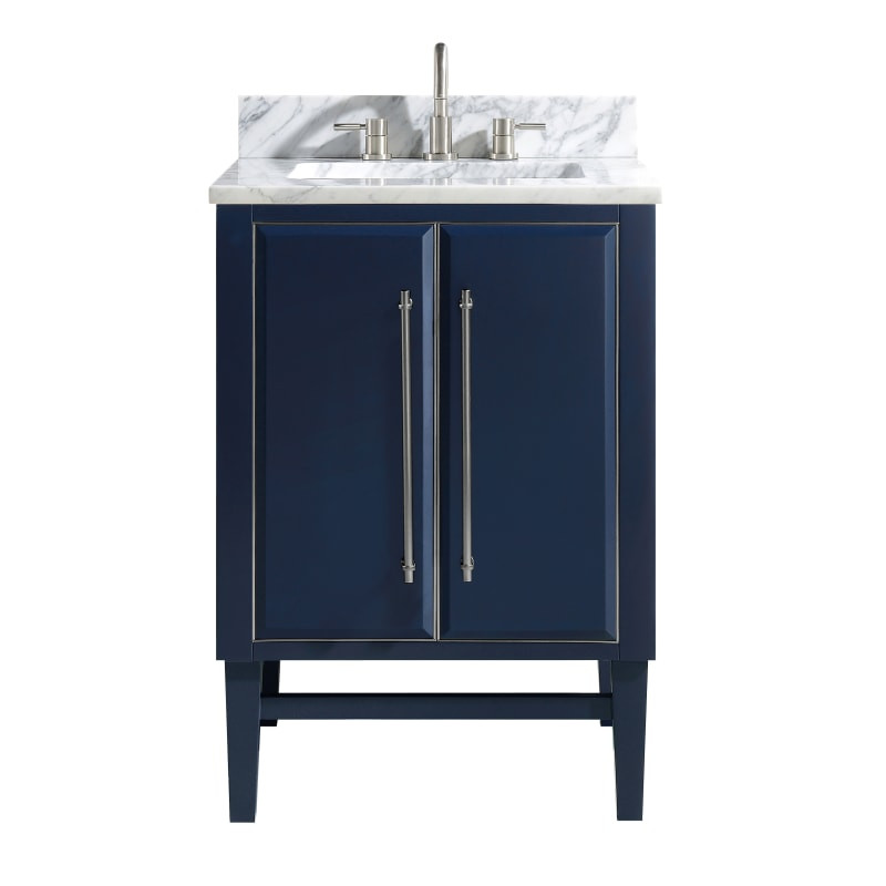 Avanity MASON-VS25-S-C Mason 25" Free Standing Single Basin Vanity Set with Wood Cabinet and Marble  | Build.com, Inc.