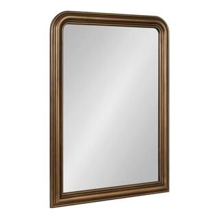 Kinsman 26.00 in. W x 35.50 in. H MDF Gold Arch Framed Decorative Mirror | The Home Depot