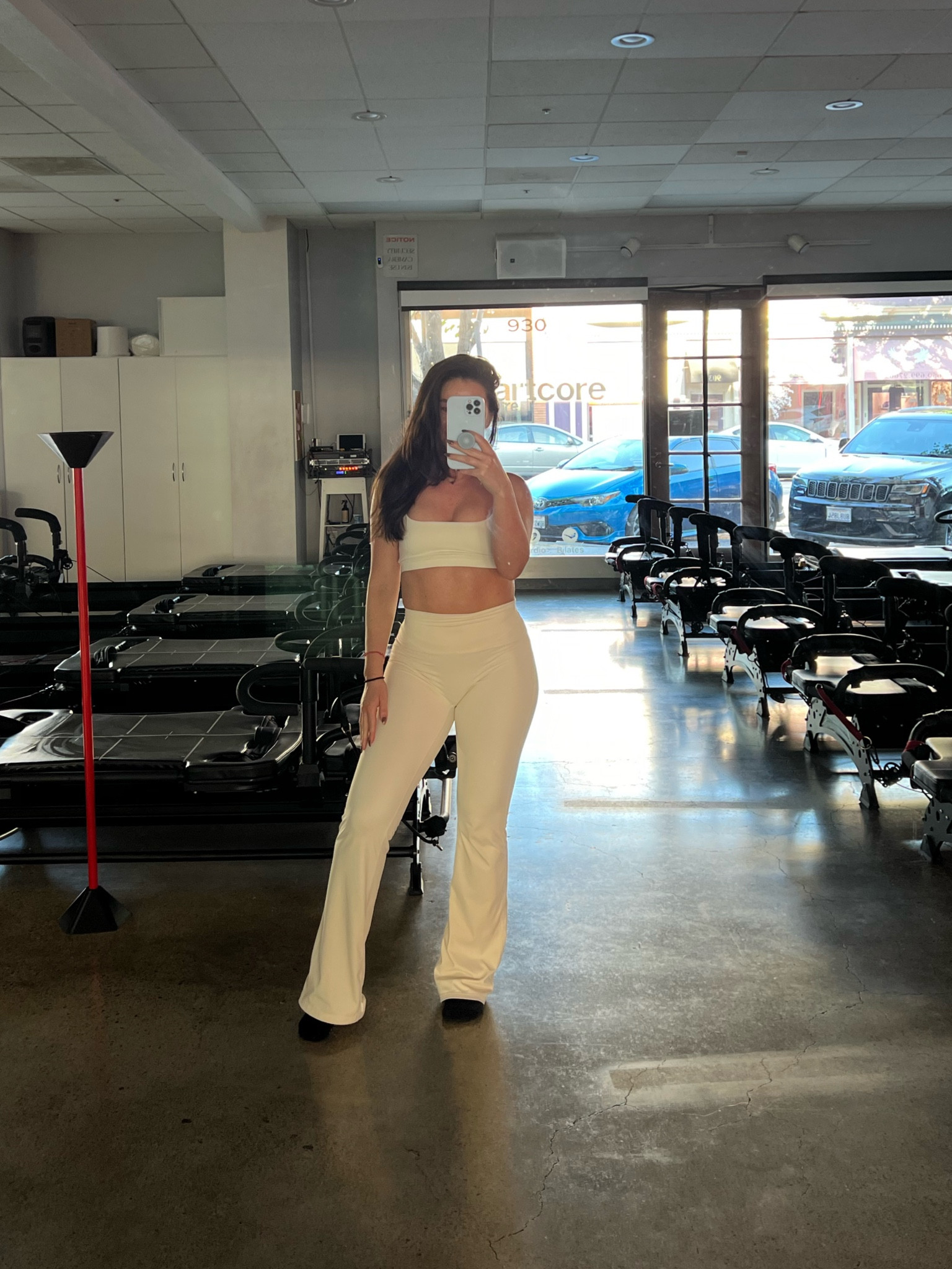 All white pilates fit ✨

#LTKFindsUnder50 #LTKActive #LTKStyleTip