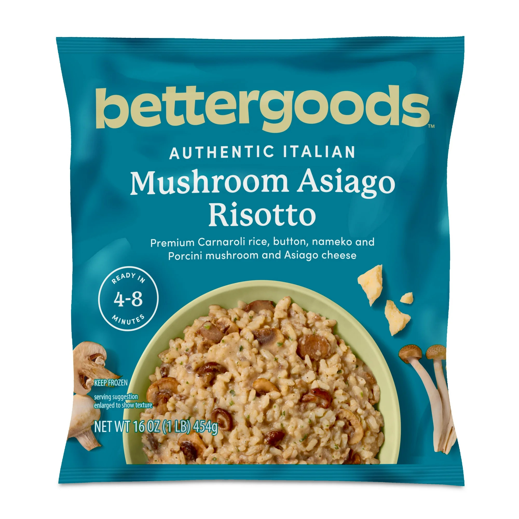 bettergoods Mushroom Asiago Risotto - Walmart.com | Walmart (US)