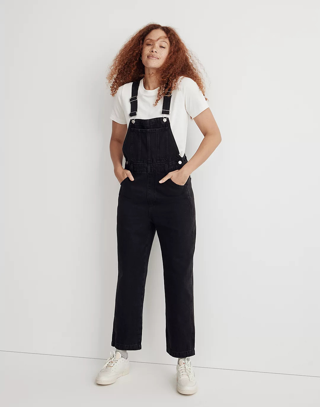 Straight-Leg Overalls in Lunar Wash | Madewell
