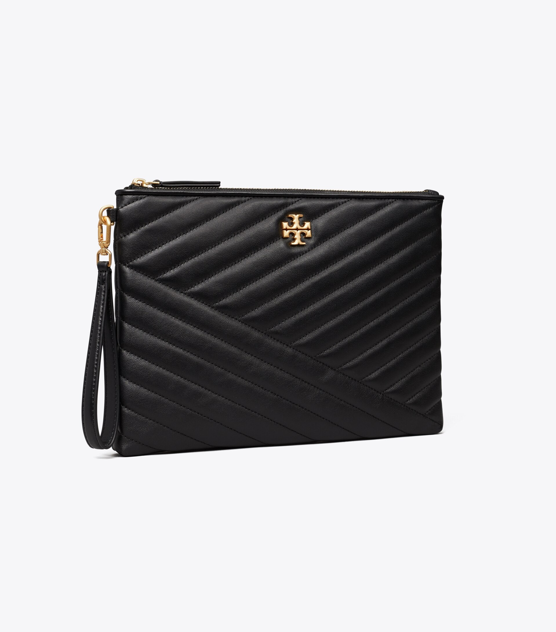 Kira Chevron Small Pouch | Tory Burch (US)