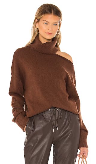 Raundi Sweater in Dark Brown | Revolve Clothing (Global)