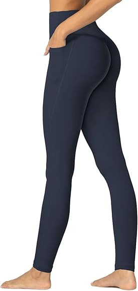 Sunzfly Invisible Butt Scrunch Workout Leggings with Pockets for Women, No Front Seam Gym Yoga Pa... | Amazon (US)