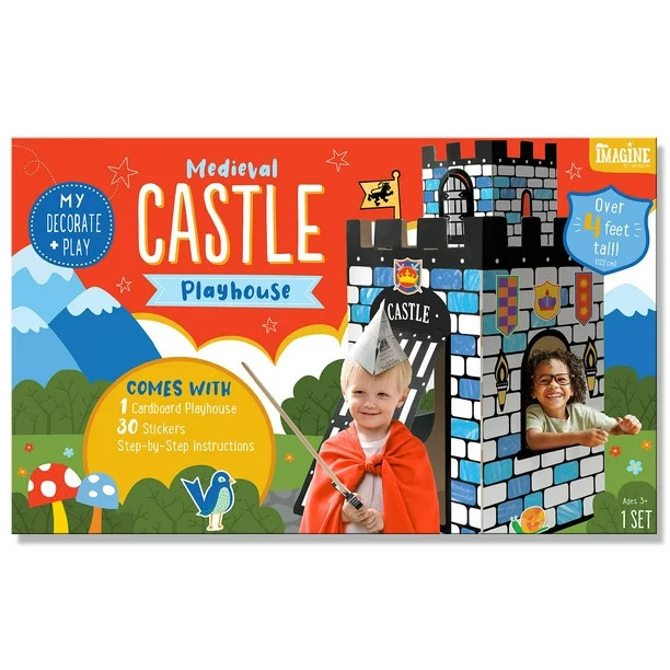 Bendon  Bendon Medieval Castle Buildable Playhouse 4.5 stars out of 10 reviews(4.5)|10 ratingsIte... | Sam's Club