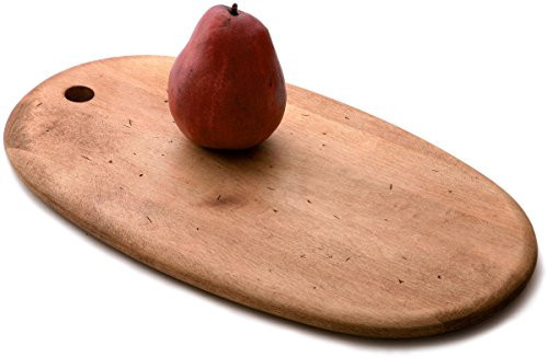 J.K. Adams 14.5” x 8.5” Maple Wood Artisan Cutting Board with Distressed Finish, Oval-Shaped | Amazon (US)