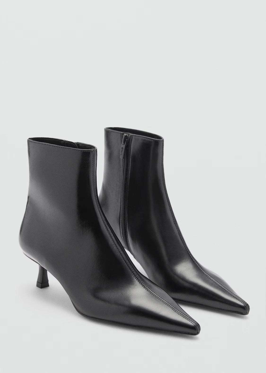 Kitten heel ankle boots - Women | MANGO United Kingdom | MANGO (UK)