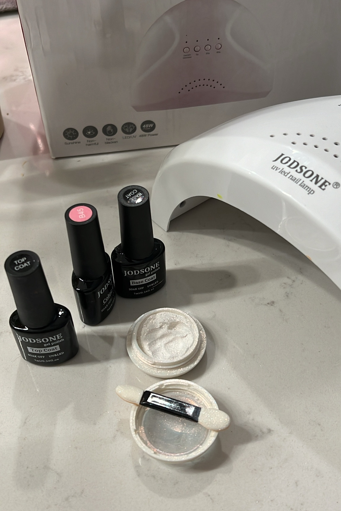 DIY at home chrome nails💅🏼✨🩷

#LTKbeauty