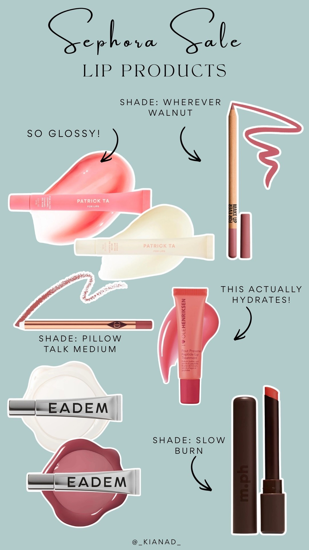 Favorite lip products! Use code SPRINGSALE to save! 

#LTKBeauty #LTKSaleAlert