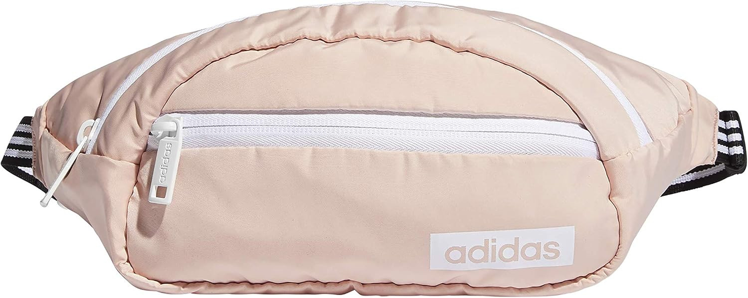 adidas Unisex Core Waist Pack, Glow Pink/White/Black, ONE SIZE | Amazon (US)