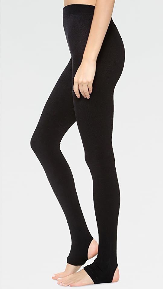 Plush Fleece Lined Tights with Stirrups | SHOPBOP | Shopbop