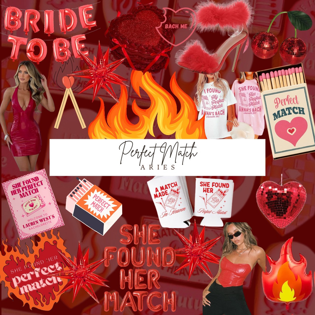 Zodiac Signs if they were Bachelorette Mood Boards: Aries 

 #LTKGiftGuide #LTKSeasonal #LTKItBag