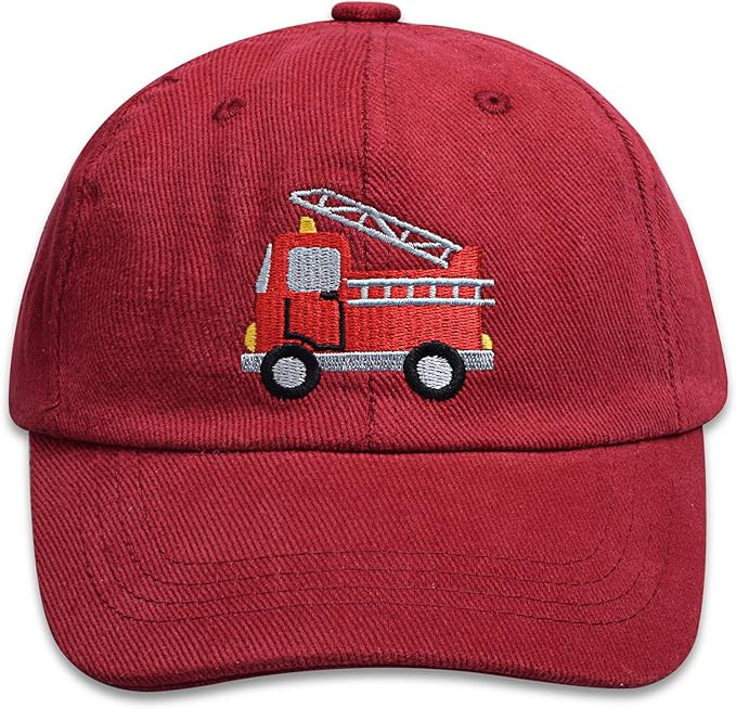 Kids Boys Girls Embroidered Baseball Caps Baby Sun hat Toddler Dinosaur Trucker Hats （1-8years... | Amazon (US)