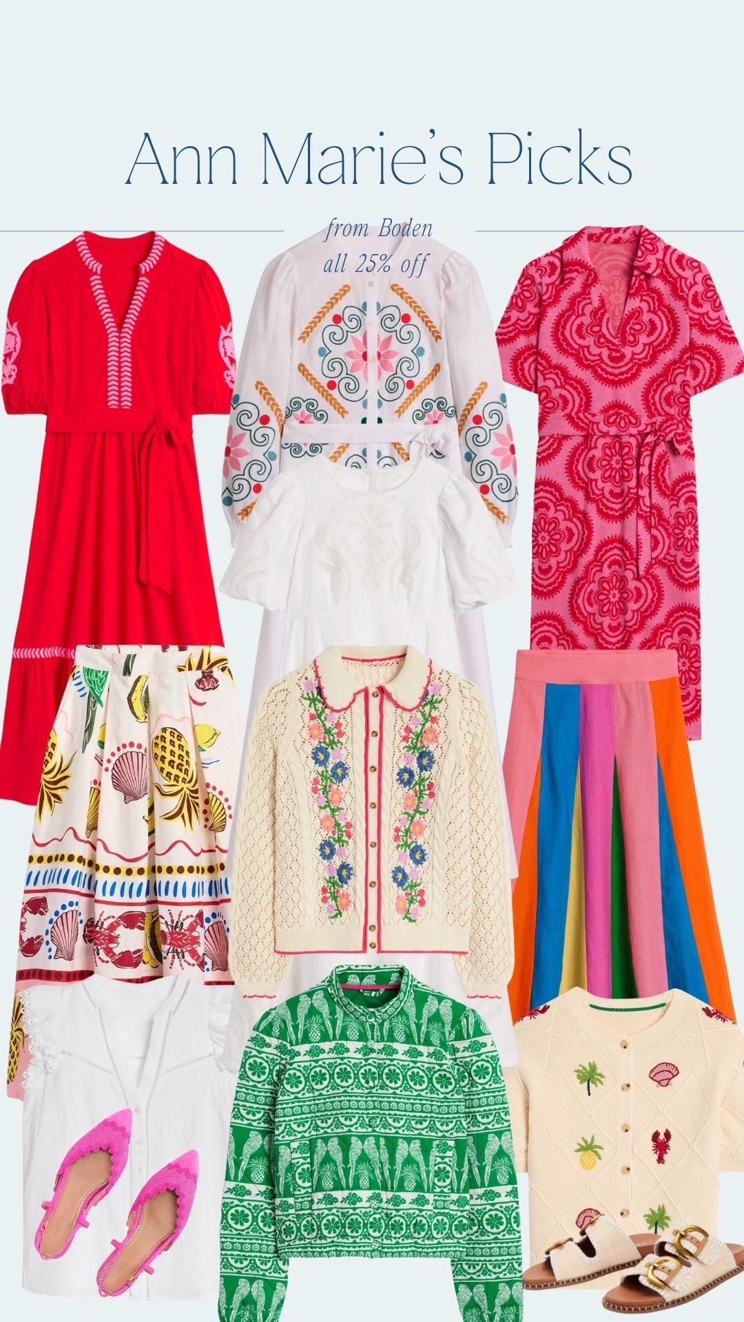 Boden Memorial Day Weekend cuteness. All 25% off.

#LTKSeasonal #LTKSaleAlert #LTKOver40