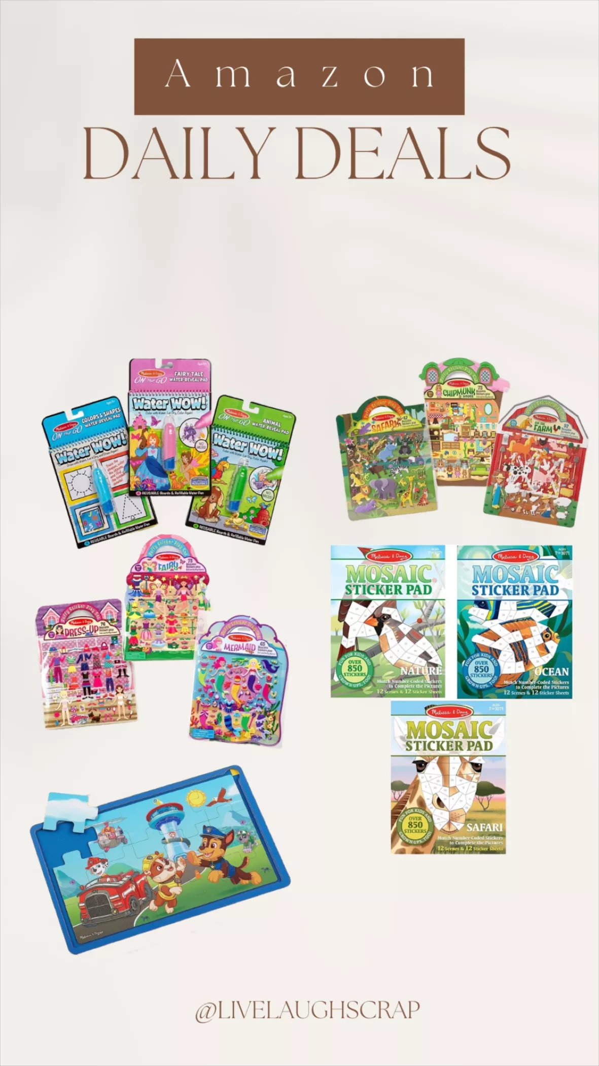 Water Wow! Bundle - Colors & Shapes, Fairy Tales and Animals