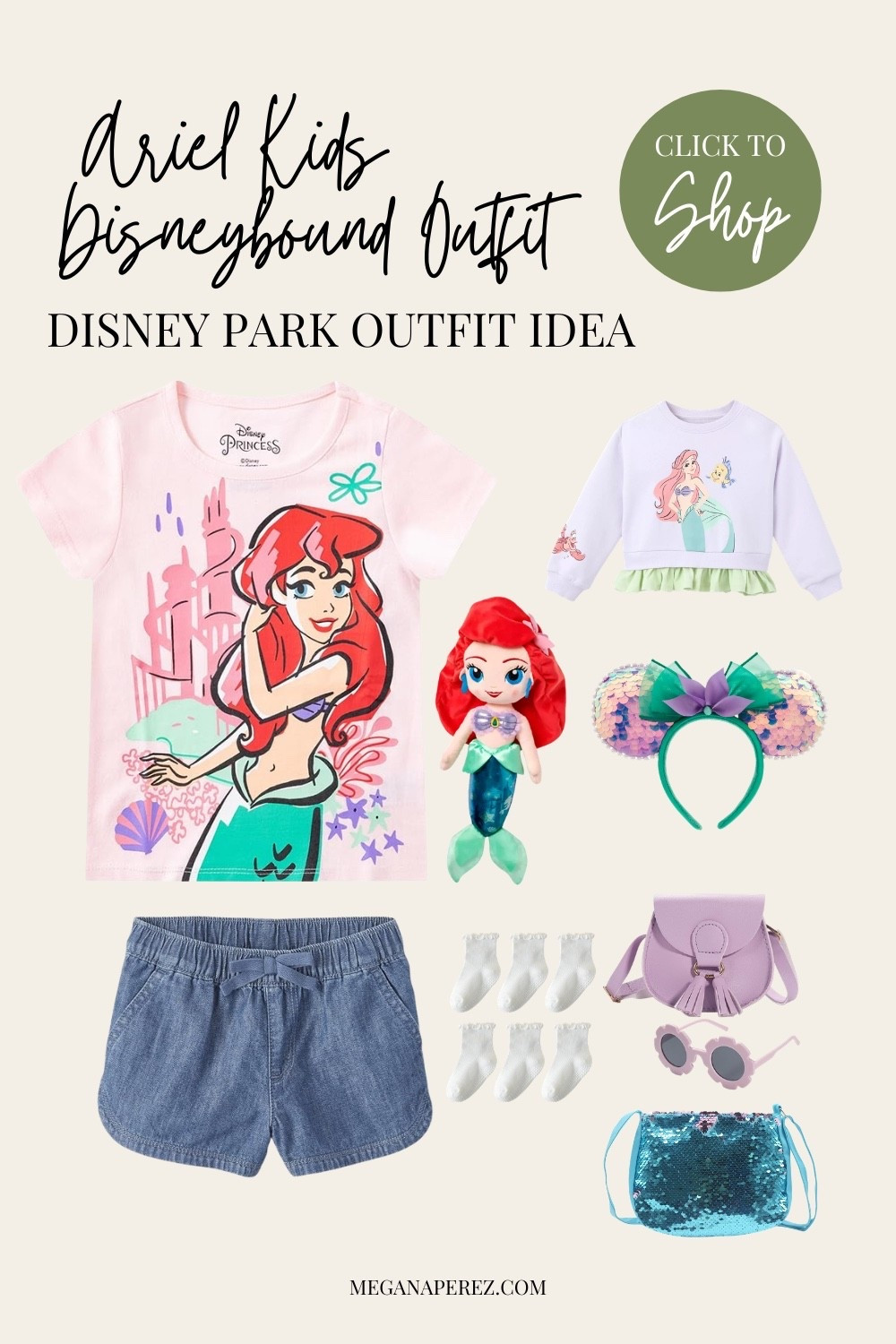 Ariel Disneybound outfit for kids 🧜‍♀️
Fun Little Mermaid inspired Disney park outfit!

#LTKmomlife #LTKKids #LTKTravel