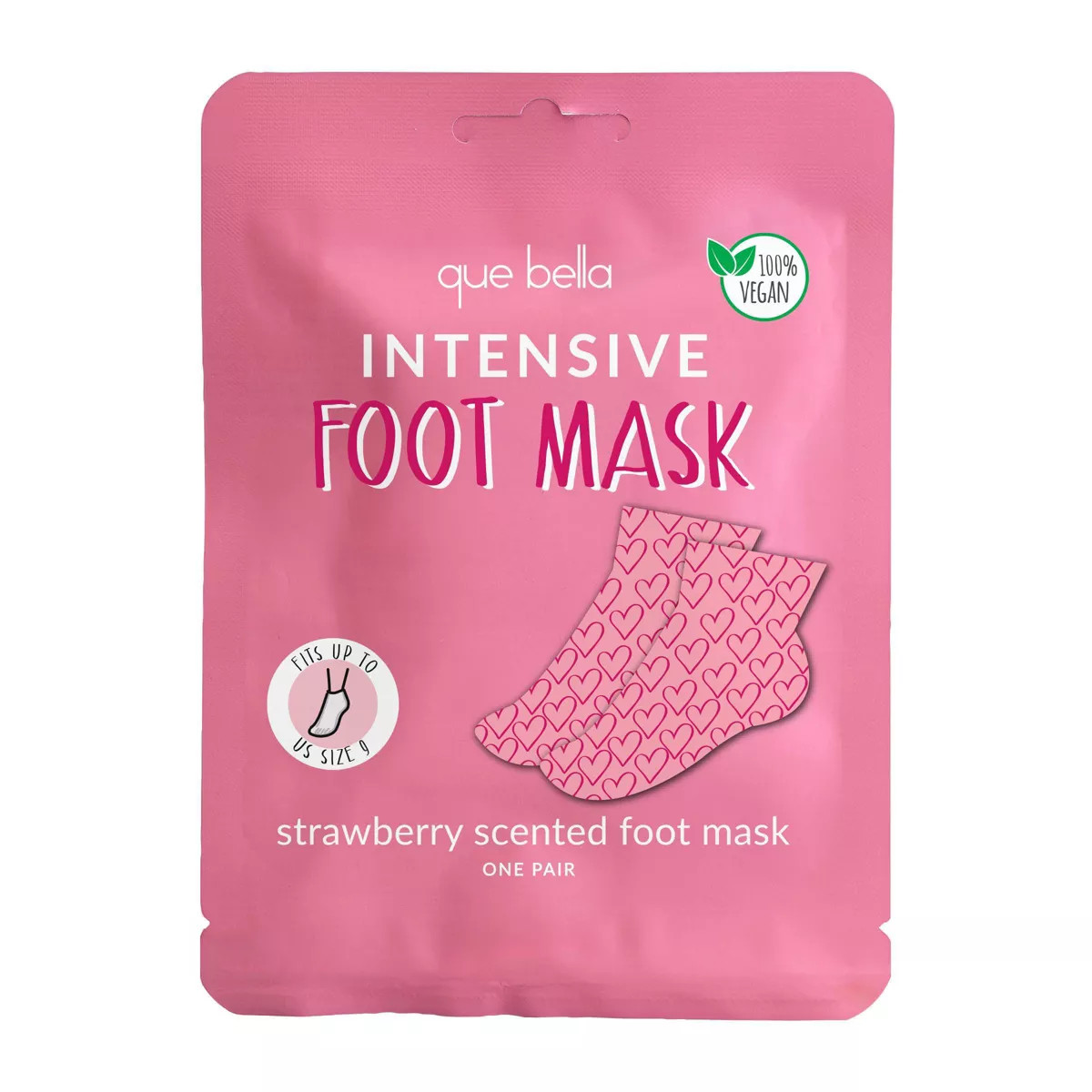 Que Bella Strawberry Foot Mask | Target