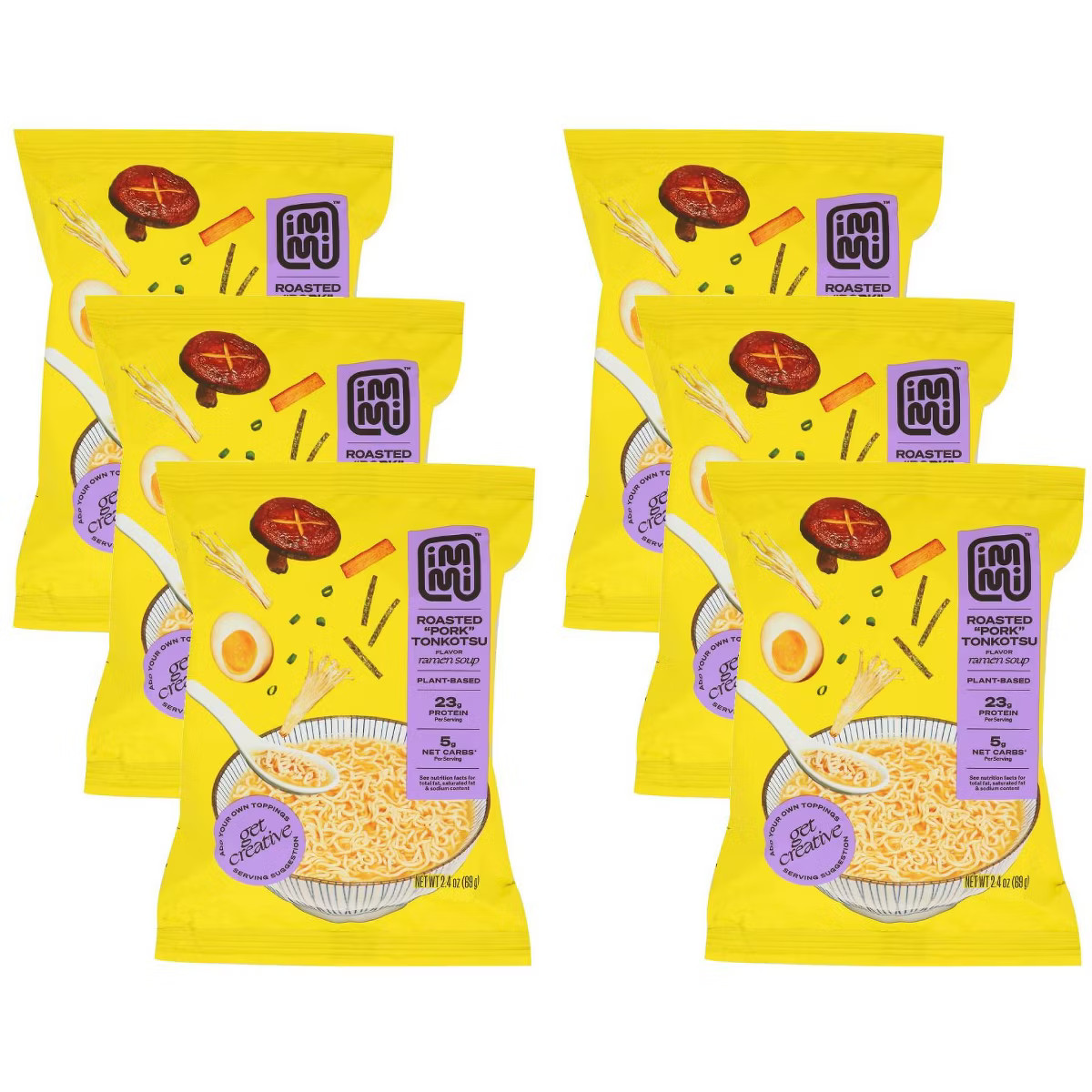 Immi Roasted Pork Tonkotsu Pasta - Case of 6/2.4 oz | Target
