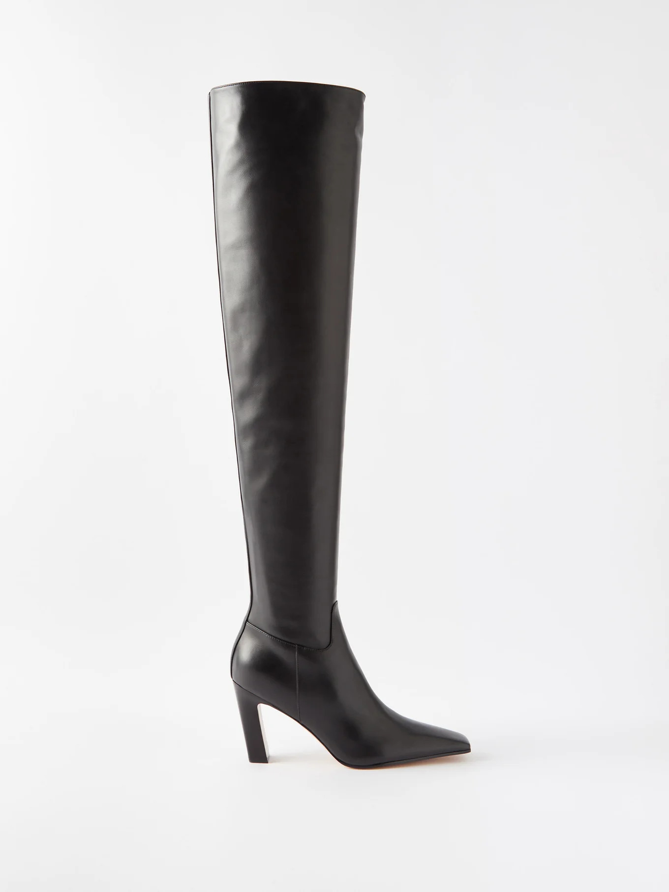 Marfa 85 over-the-knee leather boots | Matches (UK)