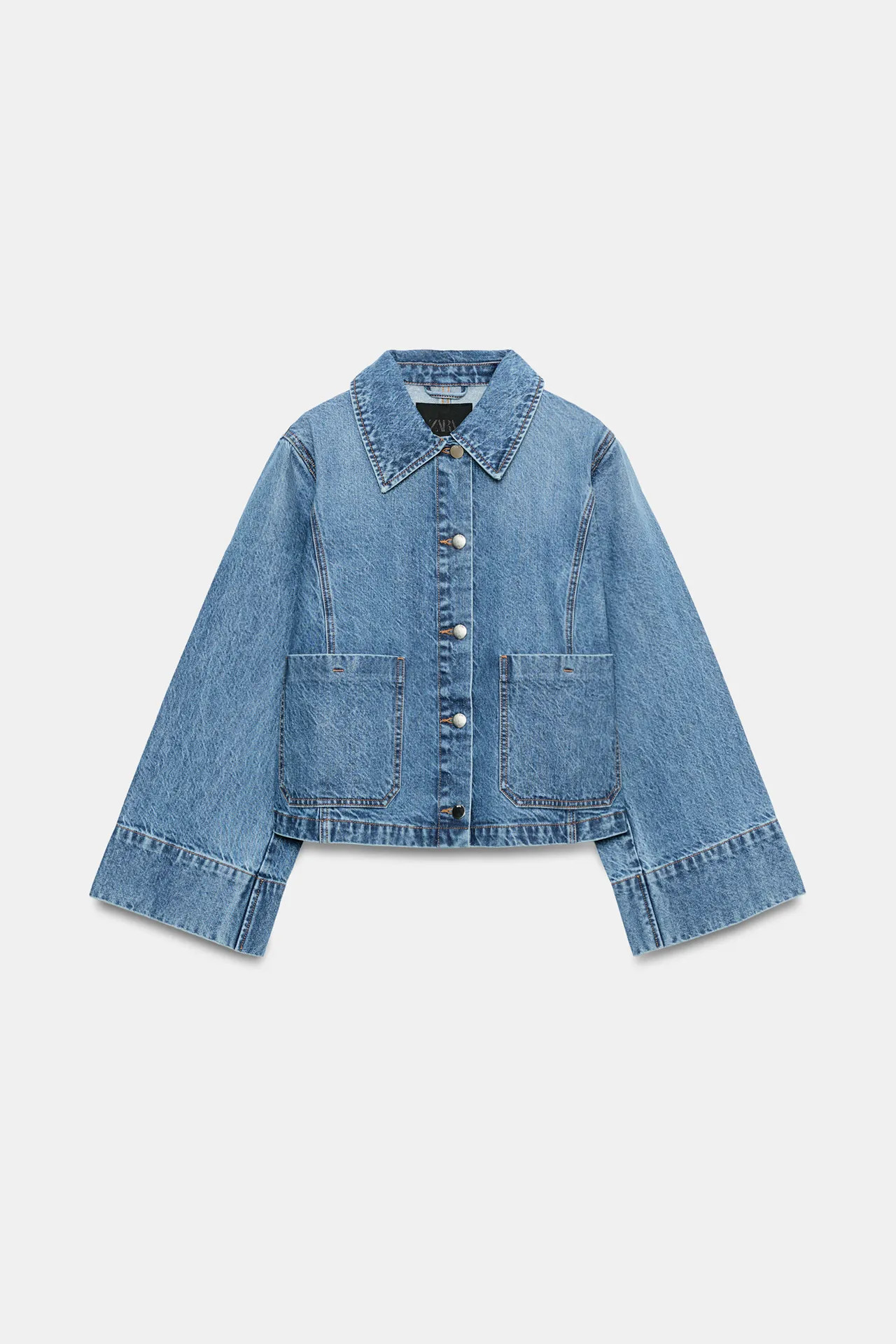 Z1975 CROPPED DENIM JACKET | Zara US
