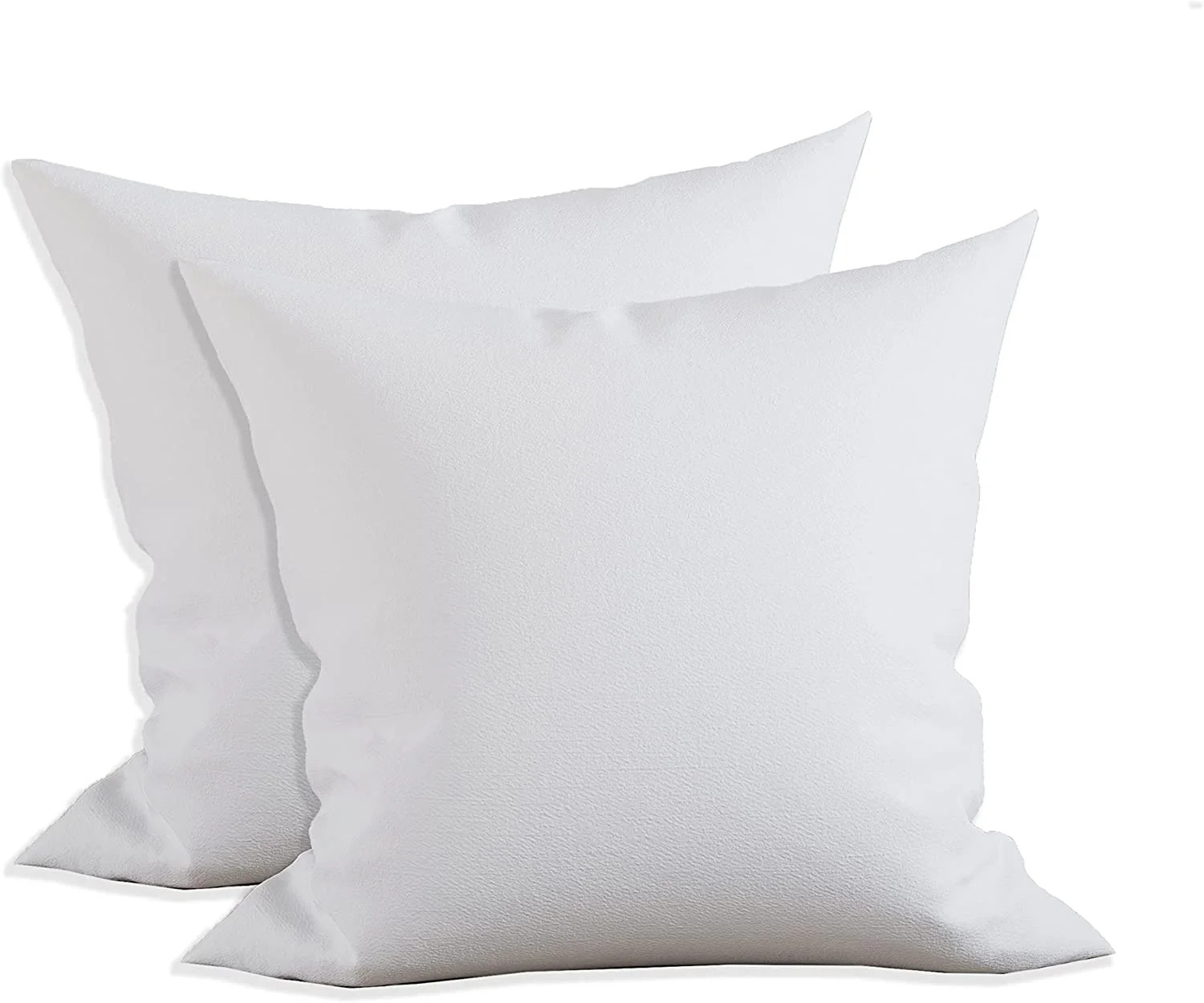 Elegant Comfort 24 x 24 Pillow Inserts - Set of 2 - Square Form Throw Pillow Inserts with Poly-Co... | Walmart (US)