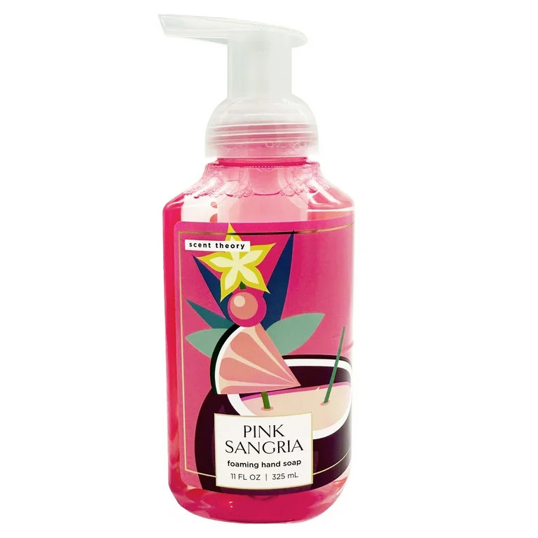 Scent Theory Foaming Hand Soap, Pink Sangria, 11 fl oz | Walmart (US)
