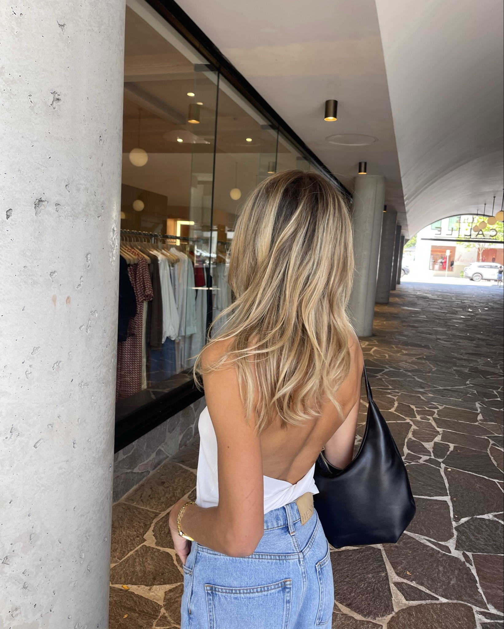 saturday shopping and drinks fit. the perfect jeans and a cute top look 🩵

#LTKaustralia #LTKpartywear #LTKspring