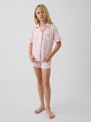 Kids Recycled PJ Short Set | Gap (CA)