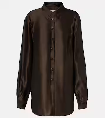 Auryn oversized satin shirt | Mytheresa (US/CA)