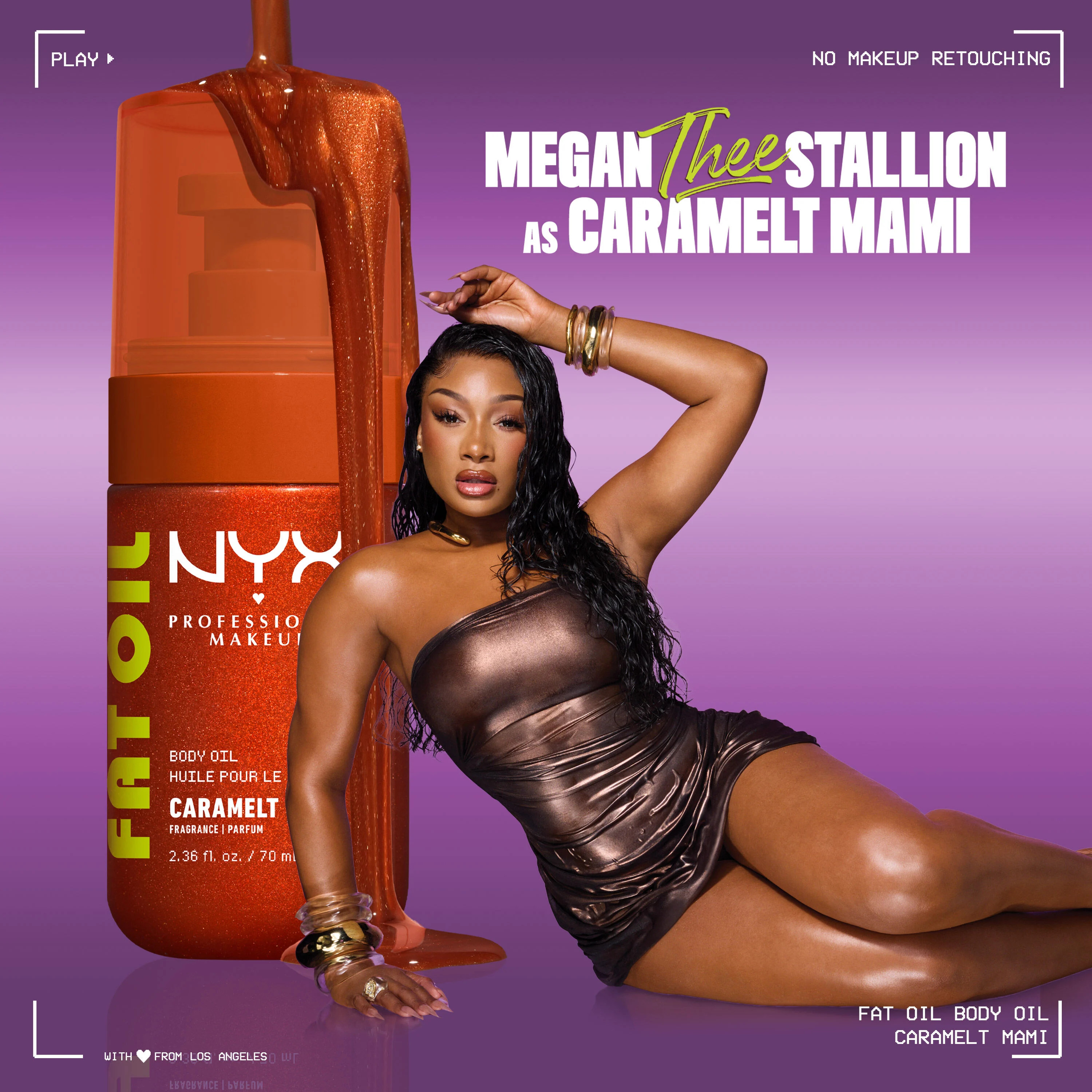 Fat Oil Body Oil Caramelt Mami - Shimmer Body Oil | NYX Professional Makeup | NYX Professional Makeup (US)