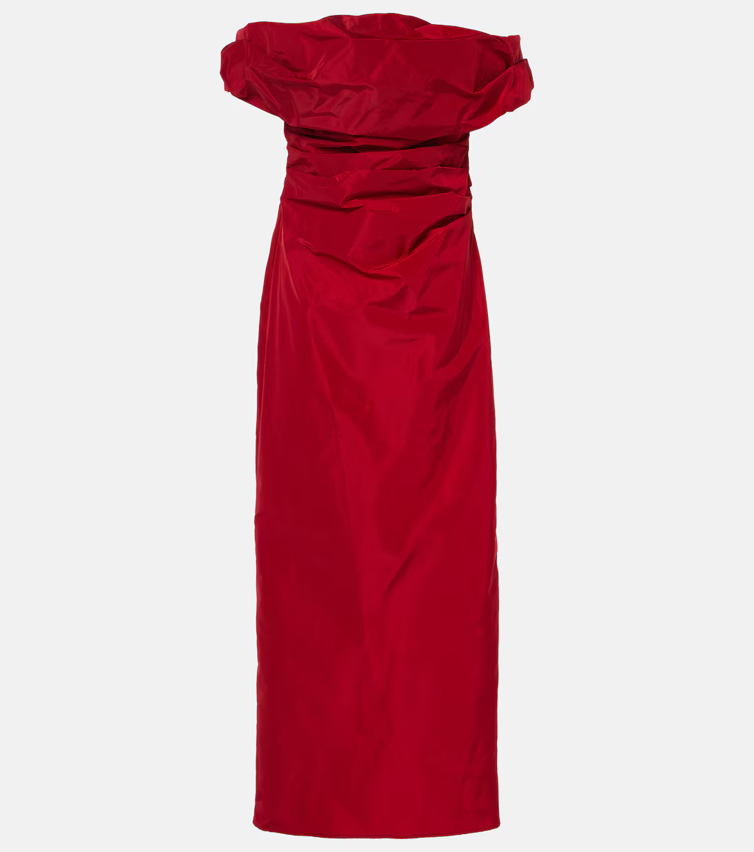 Andrea taffeta midi dress | Mytheresa (US/CA)