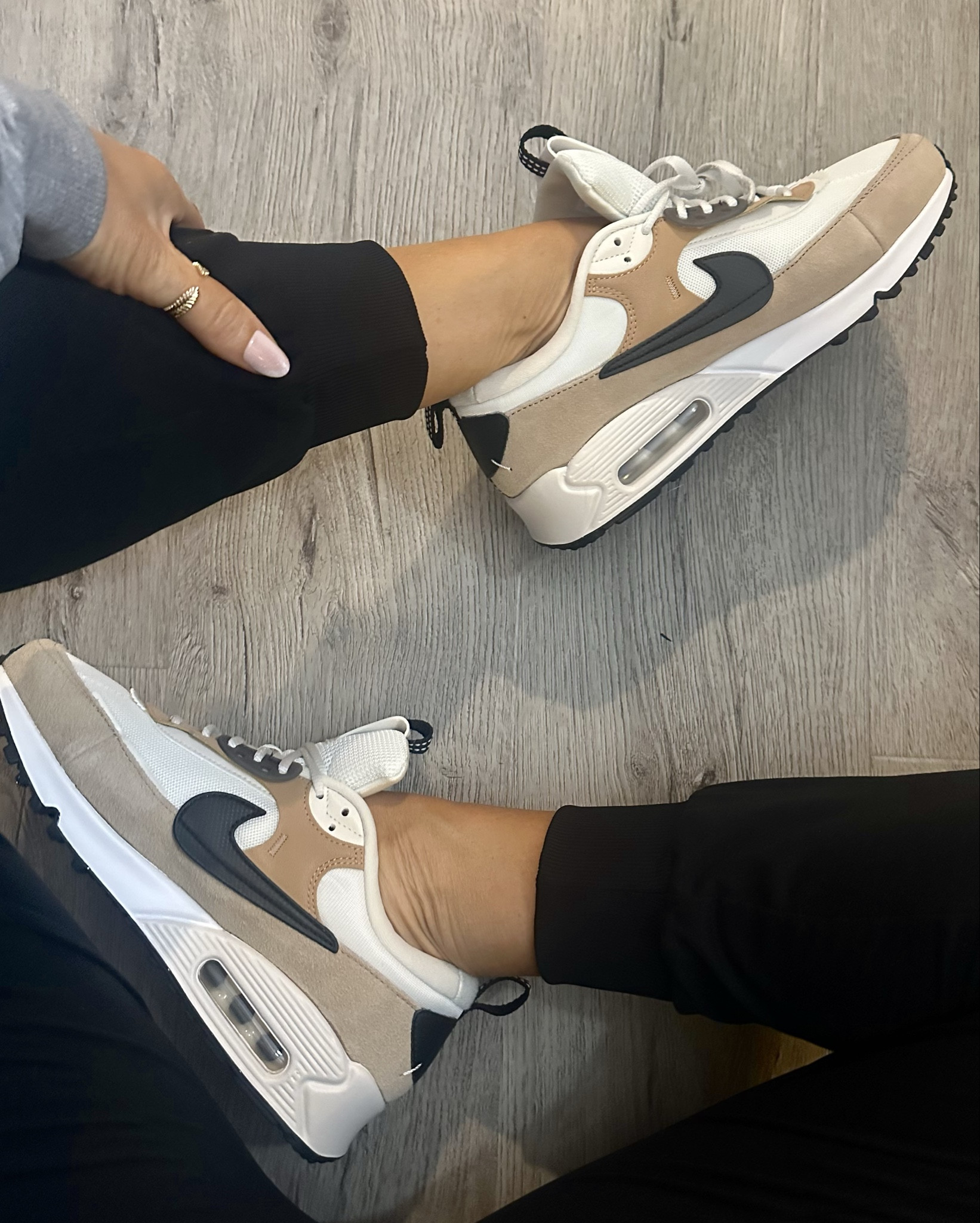 The perfect neutral sneaker— couldn’t love them more!
Fit true to size and would be great with denim or dressed down like I have them with joggers!

#LTKOver40 #LTKShoeCrush