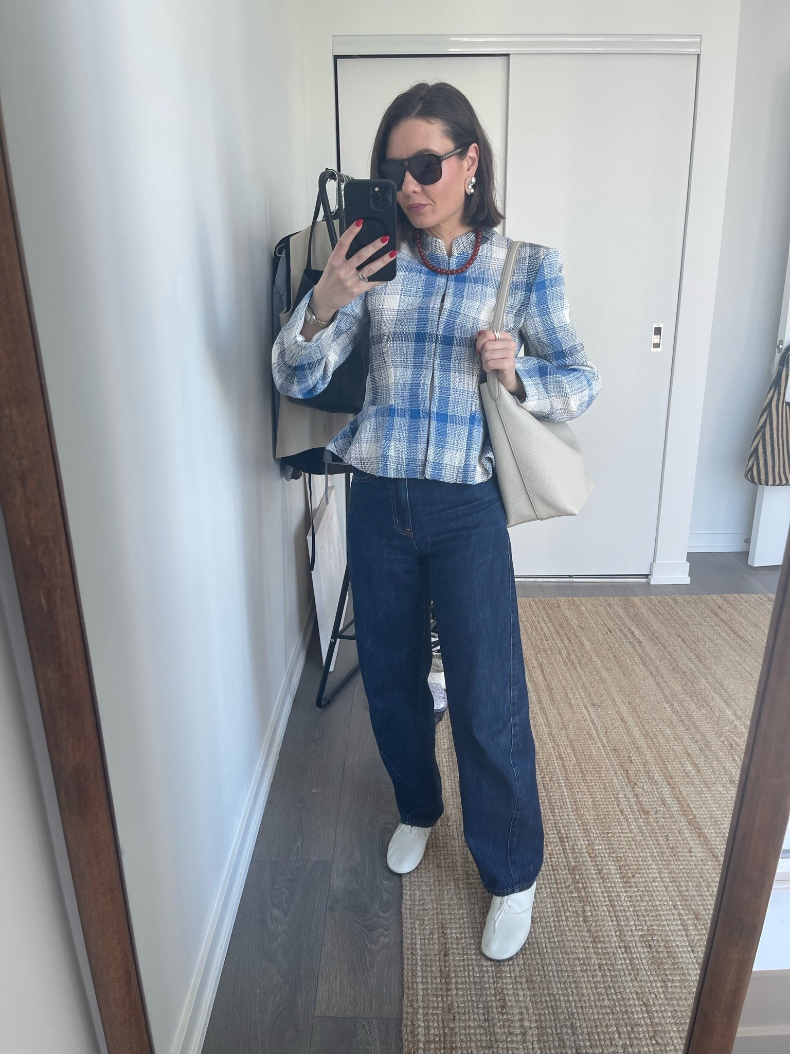 Another way of styling this jacket (size S) - today I’m wearing it as a top.

#LTKsummer #LTKcanada