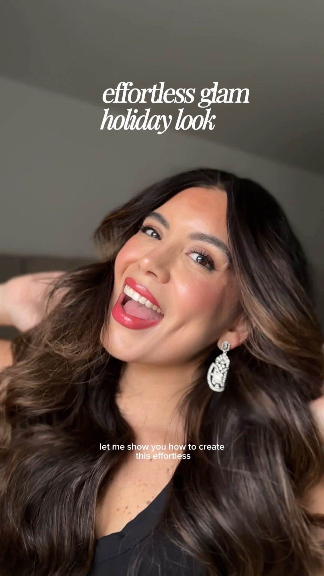 Effortless glam look for the holidays!💋

#LTKHoliday #LTKBeauty #LTKOver40