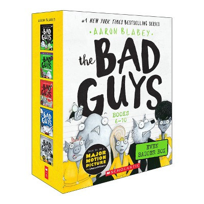The Bad Guys Even Badder Box Set (the Bad Guys #6-10) - by  Aaron Blabey (Mixed Media Product) | Target