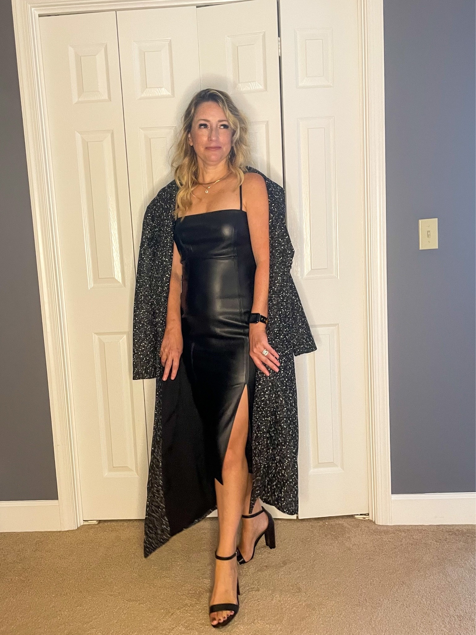 Leather dress
Winter coat
Apple Watch band

#LTKSeasonal #LTKsalealert #LTKHoliday