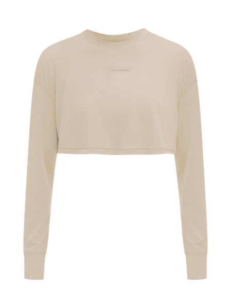 Jersey Training Super-Cropped Long-Sleeve Shirt | Women's Long Sleeve Shirts | lululemon | Lululemon (US)