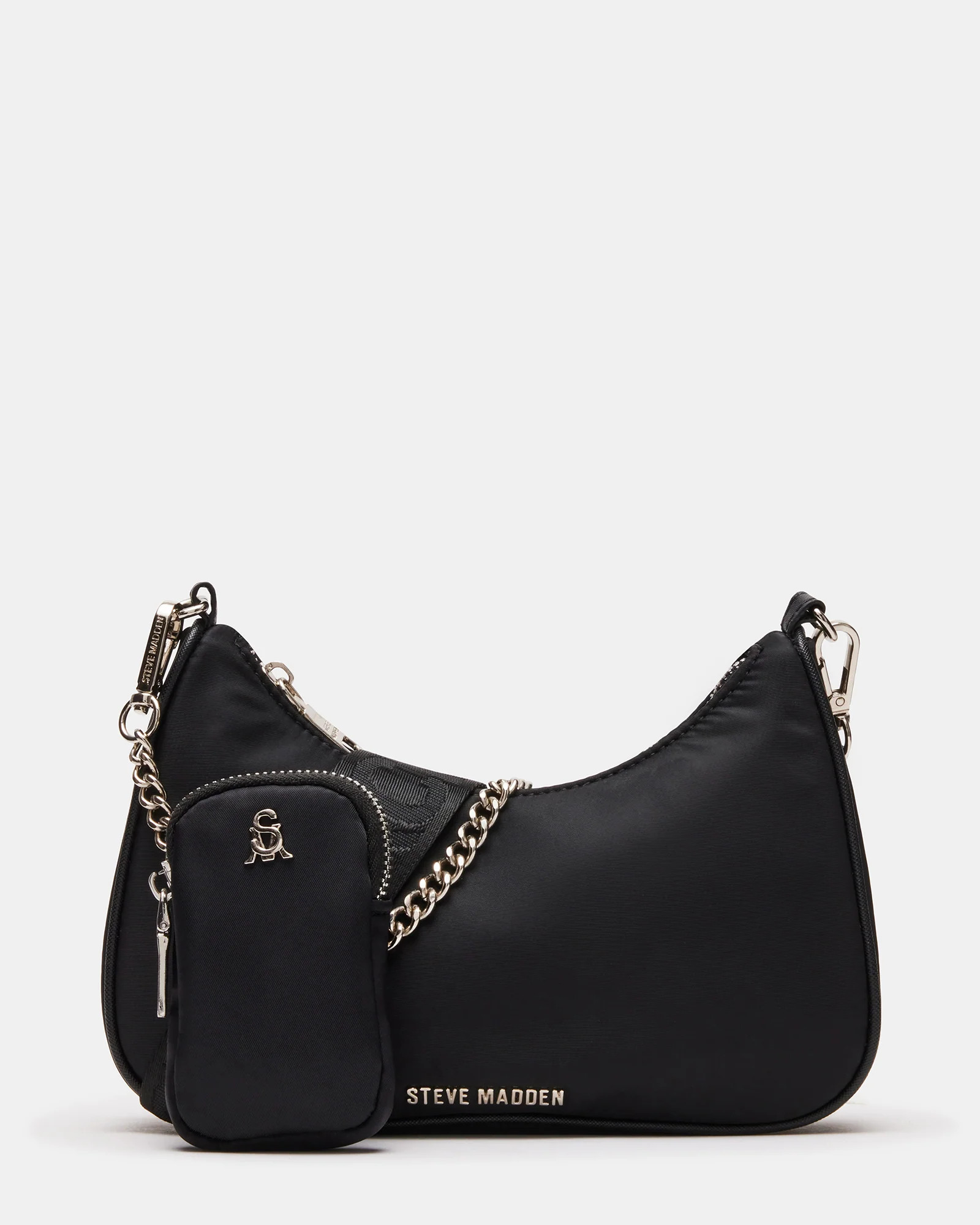 VITAL Black Women's Shoulder Bag | Steve Madden (US)
