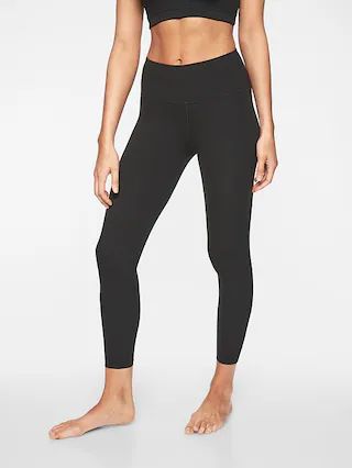 Athleta Womens Elation 7/8 Tight Black Size XXS | Athleta