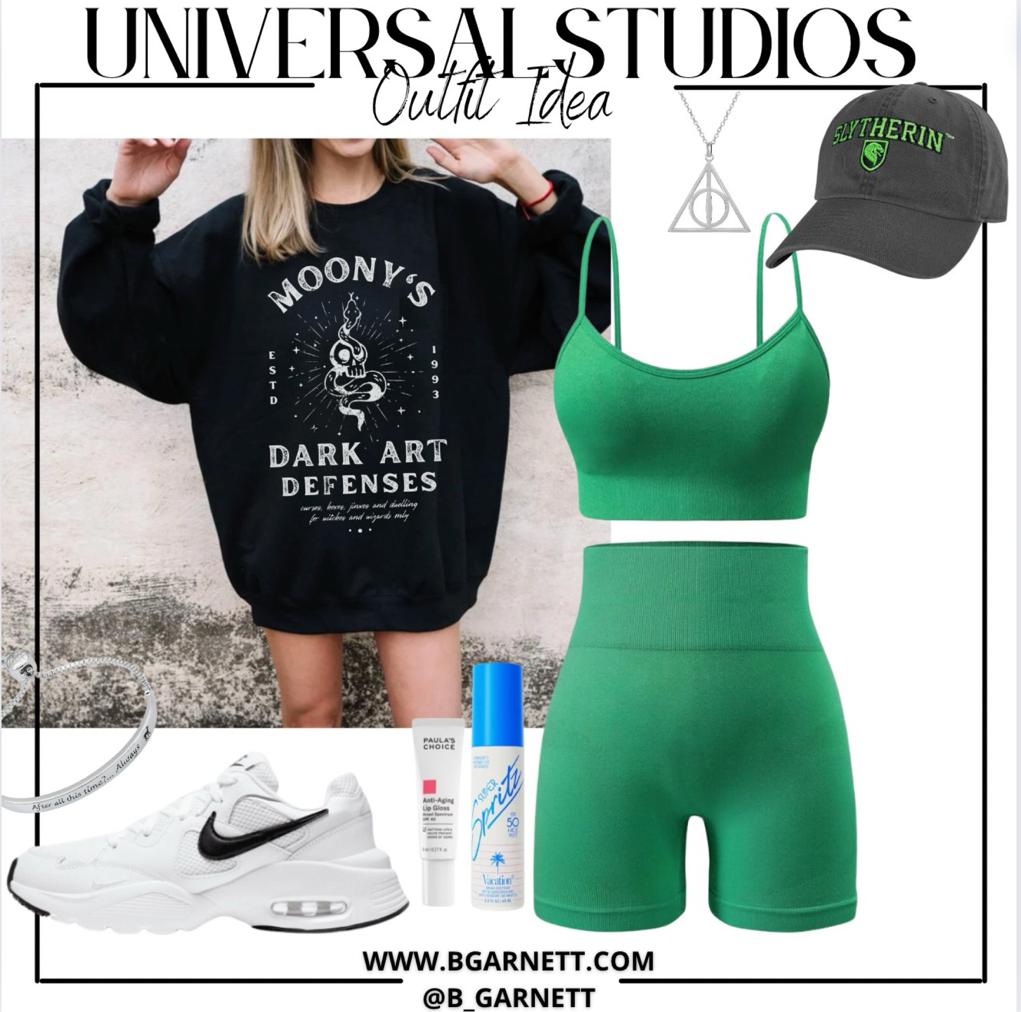 Universal Studios Outfit Idea for my Slytherin bb’s

Harry Potter | Slytherin | HP | matching set  | romper | onsie | nike | sneakers | summer outfit idea | theme park outfit | amazon set 

#LTKFindsUnder100 #LTKTravel #LTKStyleTip