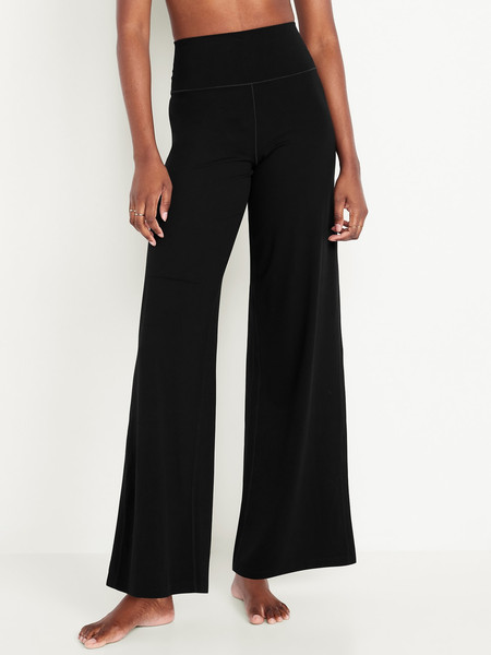 High-Waisted StudioSmooth Wide-Leg Pants | Old Navy (US)