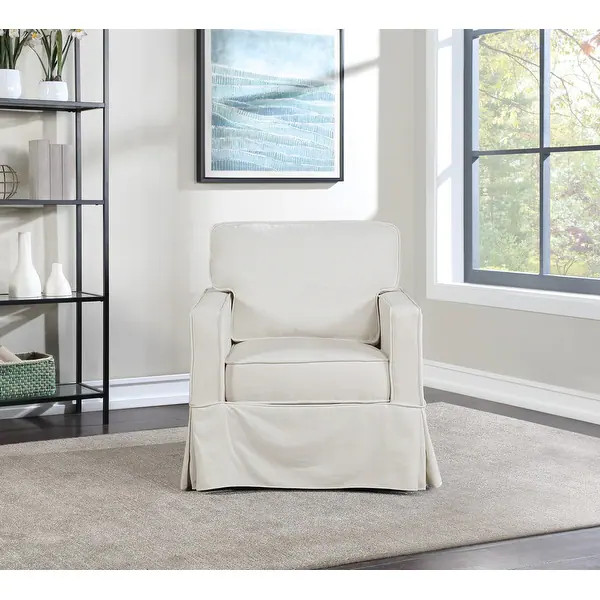 Halona Slipcover Chair - Ivory | Bed Bath & Beyond