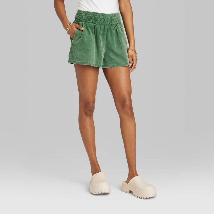 Women's Corduroy Pull-On Shorts - Wild Fable™ | Target