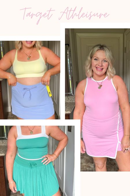 Target athleisure looks // tennis dress /: tennis skirts // casual mom outfits // athletic wear for summer 

#LTKFitness #LTKStyleTip #LTKFindsUnder50